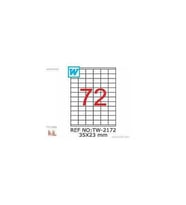 Tanex Tw-2172 Laser Etiket - 35 X 23 mm , Ücretsiz Kargo