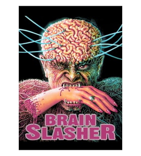 Beyin Slasher Tablo Ahşap Poster Dekoratif