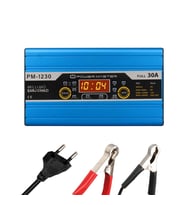 Powermaster PM-1230A 12 Volt 30 Amper LCD Ekranlı Akıllı Akü Şarj Cihazı