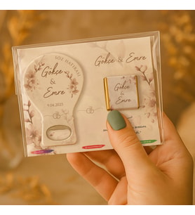 Söz Nişan Kına Nikah Düğün Hatırası Balon Açacak Magnet