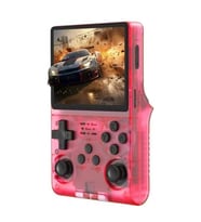 Schitec Retro Arcade R40S Pro Taşınabilir El Atari Konsolu 30.000 Oyunlu 98GB Kırmızı