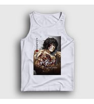 Presmono Unisex Beyaz Ohma Tokita V3 Anime Kengan Ashura Atlet 318228tt (Beyaz)