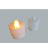 Mum led ışıklı pilli beyaz 3.5x4.5 cm-