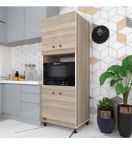 Kenzlife fırın dolabı cahide crd 180*65*50 mutfak XLARGE ayaklı banyo kiler ofis