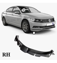 PASSAT B8 SEDAN 2015-2018 MODEL ARASI UYUMLU SAĞ YOLCU TARAFI DAVLUMBAZ ÖN TAMPON ALT UÇ SPOYLERİ