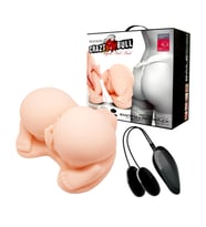 Titreşimli Real-Skin Va*jina & A*nal Mastürbatör