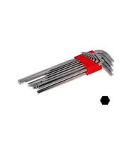 İzeltaş 12 li Allen Anahtar Takım Altı Köşe Uzun Boy mm4903003112