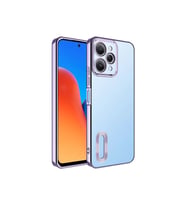 Xiaomi Redmi 12 Uyumlu Kılıf Kamera Korumalı Logo Gösteren Zore Omega Kapak