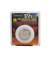 Drs Tuning Ledli Dekoratif Tavan Lambası (6Led) Yuvarlak 24V LAAK120-1-24