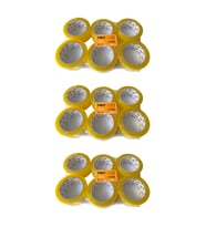 Otto Bant Şeffaf Koli Bandı Bantı / 45 mm x 100 Metre / 6 Adetlik 3 Paket