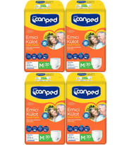 Canped Emici Külot Hasta Bezi Dev Eko Pk 120 Adet Orta (4Pk*30)