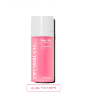 Cream Co. Nemlendirici Arındırıcı Yüz Spreyi  Peptit Face Mist  Ektoin Hyaluronik Asit