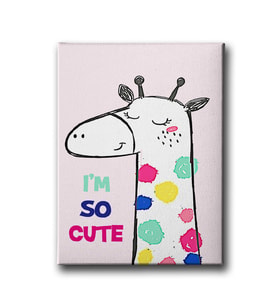 I m So Cute Canvas Tablo MİND267