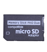 Memory Stick Pro Duo Adaptör Hafıza Kartı Çevirici Adaptör (Siyah)