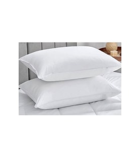Formeya Boncuk Silikon Yastık 2 Adet 50x70 Cm (Beyaz)