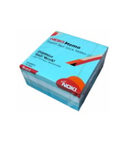 Noki Yapışkanlı Not Kağıdı Küp 400 Sayfa 75 x 75 MM Pastel Buz (12 Adet)