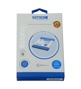 Simex N9005 Galaxy Note 3 ile Uyumlu Batarya