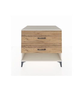 Kronos Şifonyer 2 Çekmeceli 88x59x80 Aytaşı-Çam