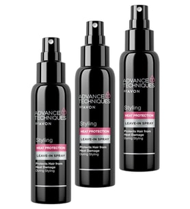 Avon Advance Techniques Saçları Isı Etkilerinden Korumaya Yardımcı Sprey 100 Ml. Üçlü Set