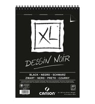 CANSON 400039087  A3 DESSIN NOIR SİYAH ÇİZİM DEFTERİ 150 GR. 40 YP.
