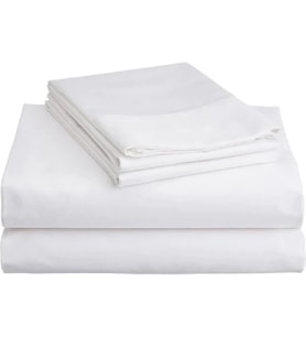 2 Adet Beyaz Tek Kişilik %100 Pamuk Otel Nevresim Yorgan Kılıfı 160×220 Cm 63 Tel Dokuma