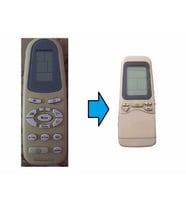 ALASKA ALK-18 İÇ ALK- 24 İÇ Uyumlu Klima Kumandası