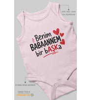 Babaanne Sıfır Kollu Bebek Zıbını %100 Pamuk