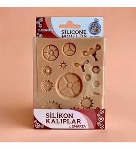 Smarta Silikon Kalıp Saat Parçaları - Clock Works SK1013015 