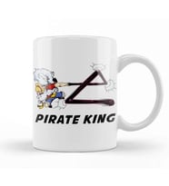 One Piece Straw Hat Pirates Captain Kupa Bardak Porselen
