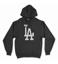 LA Los Angeles Siyah Kapşonlu Sweatshirt Hoddie