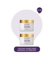 Dermoend Yaşlanma Karşıtı krem 2'li (Beyaz)