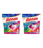 Renax Camasır Kapsulu 30 Yıkama Renkliler x 2 Adet
