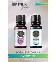 Lavanta + Beyaz Sabun ( Oda Kokusu Aroma Terapi Buhurdanlık / Difüzör Yağı ) Set 2 Adet x 10 ML