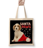 Santa Paws Christmas Dog Bez Çanta Uzun Saplı