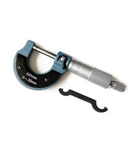 AEK-Tech Mekanik Mikrometre 0-25mm 0.01mm