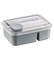 LUNCH TO GO BÖLMELİ SOSLUKLU BESLENME KABI 920 ML - 40 ML -1183-02