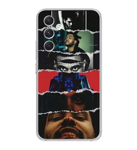 Samsung Galaxy S23 FE Uyumlu The Weeknd Tasarımlı Şeffaf Telefon Kılıfı