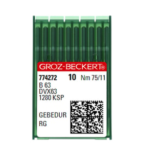 FDM Groz Beckert DVX63 Gebedur Yanmaz Reçme Makine İğnesi 11 Numara