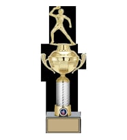 ODAK KUPA - Figürlü Kupalar - Masa Tenisi Kadın Figürlü Kupalar FG-058 C - 40 cm