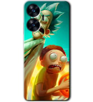 Realme C55 Kılıf HD Desen Baskılı Kılıf - Rick Morty
