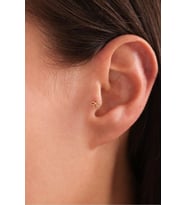 Minio Çiçek Tragus Küpe