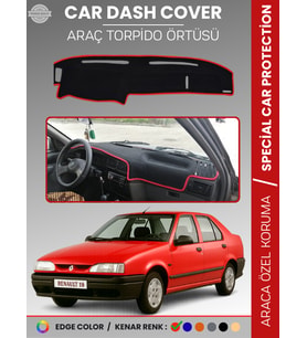 RENAULT 19 Torpido Örtüsü Ön Göğüs Koruma Torpido Koruma Araca Özel Tam Uyum Kaymaz Kolay Montaj