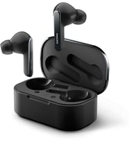 Philips TAT5506BK Gerçek Kablosuz Kulaklık ANC Pro IPX5 8+24sa BT 5.2 Qi Uyumlu Kılıf Mono Mod Siyah Teşhir