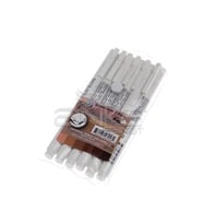 Marvy For Sketching Fırça Uçlu Kalem 6lı Set Kahve Tonlar