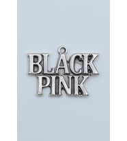 Black Pink Gümüş Kaplama Kolye Ucu