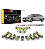 Audi A5 LED İç Aydınlatma Ampul Seti FEMEX Parlak Beyaz
