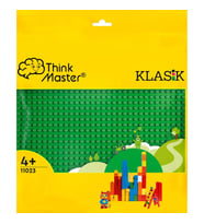 LEGO ile Uyumlu Classic Plaka (Zemin) - Classic Zemin 25CMX25CM Ebatlarında 11024 (Yeşil)