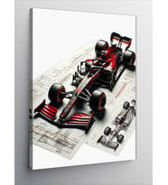 Kanvas Tablo Formula 1 Yarış Arabası