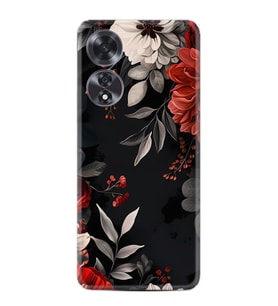 Oppo A60 Kılıf Boutique Baskılı Resimli Non Flowers Pcode -001