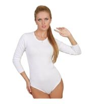3 Adet Özlem Bayan Uzun Kollu Çıtçıtlı Kancalı Body 306